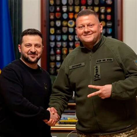 Volodymyr Zelensky Despide Al Jefe Del Ejército Valery Zaluzhny En Una