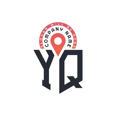 Diseño del logotipo de ubicación de YQ para el reclutamiento de