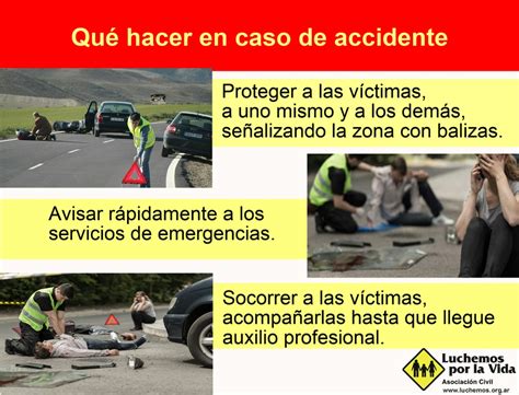 Qué Hacer En Caso De Accidente