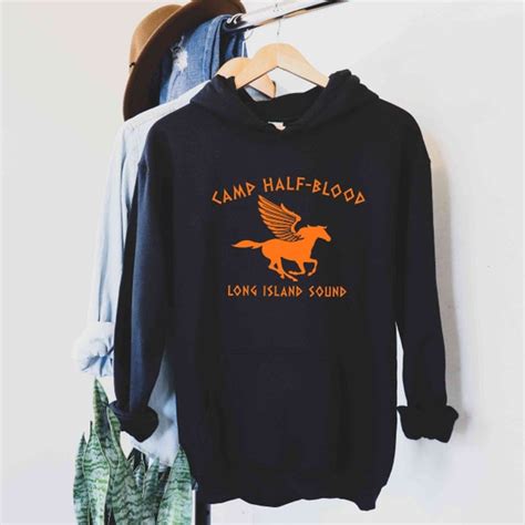 Camp Half Blood Hoodie Percy Jackson Hoodie Camp Half Blood Etsy