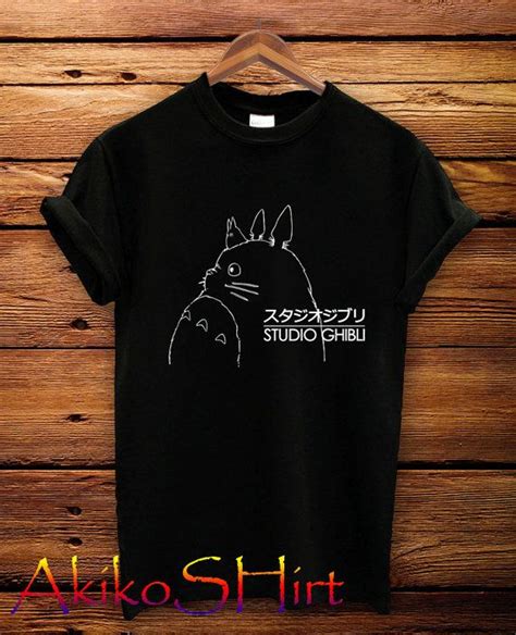 Studio Ghibli Shirt Inspired Totoro Shirt For Men By Akikoshirt