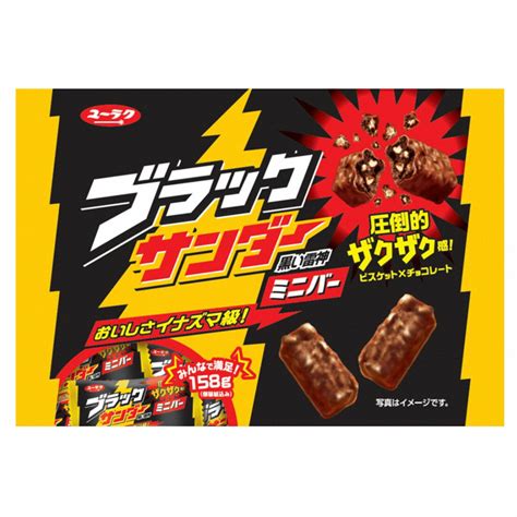 絶品 ブラックサンダー ミニバー チョコレート 黒い稲妻 ビスケット 香る発酵バター 各15本 合計30本 1000円 送料無料 賞味期限