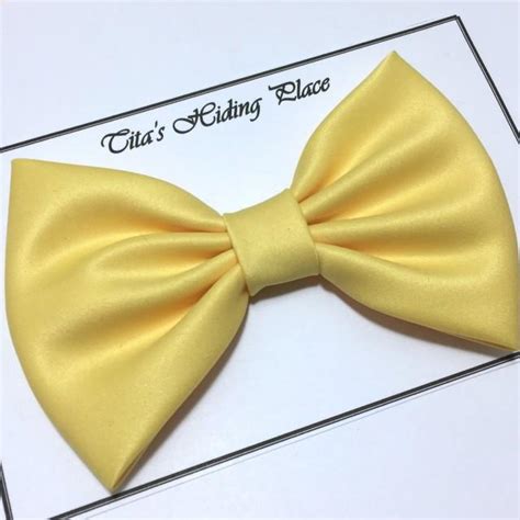 Satin Bow Sunshine Satin Hair Bow Girls Hair Bow Fabric Hair Bow