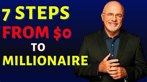 Dave Ramsey 7 Baby Steps To Financial Freedom Why It Works YouTube