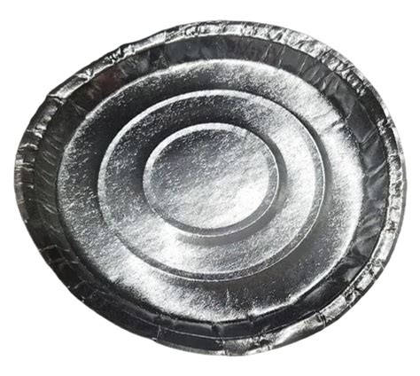 12 Inch Silver Foil Paper Plate At Rs 0 80 Piece Ludhiana Id