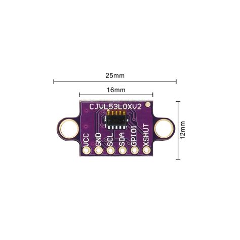 VL53L0X Time Of Flight ToF Laser Ranging Sensor Breakout 940nm GY