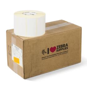 Zebra Z Perform 1000T 880026 050 Original White Labels 102mm X 51mm