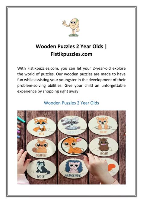 PPT - Wooden Puzzles 2 Year Olds | Fistikpuzzles.com PowerPoint ...