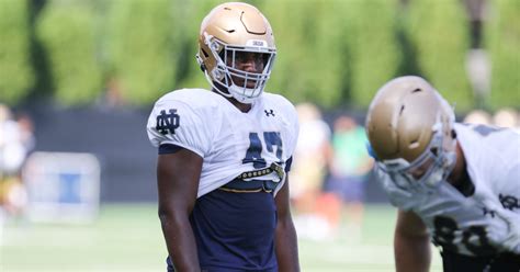 Jason Onye Has Surged Into Notre Dame Defensive Line Rotation