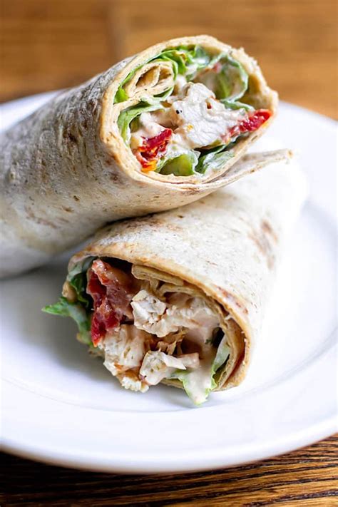 Sun Dried Tomato Chicken Salad Wraps Girl Gone Gourmet