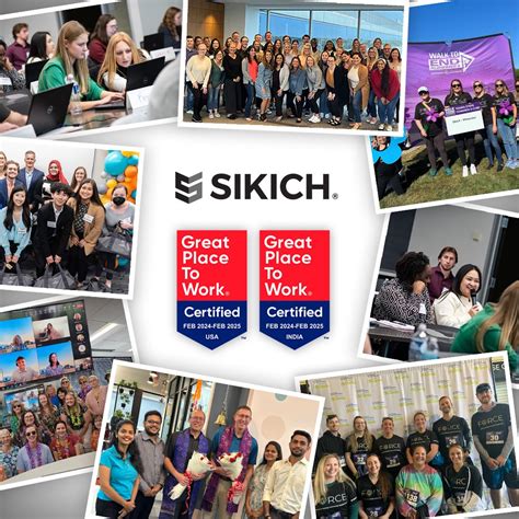 Terell Horton Sr. on LinkedIn: Sikich Named a Great Place To Work®, Far ...