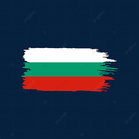 Bulgaria Flag Transparent Watercolor Stroke Brush, Bulgaria Flag ...