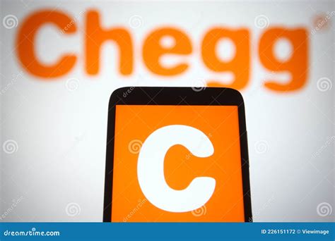 Chegg, Inc., logo editorial photography. Image of education - 226151172