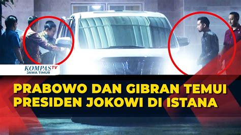 Beginlah Momen Prabowo Gibran Bertemu Jokowi Di Istana Selama Jam