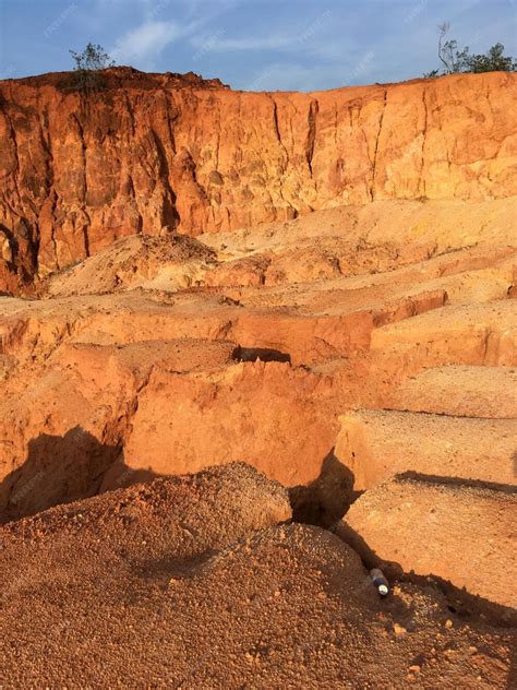 Premium Photo View Of Rock Formations