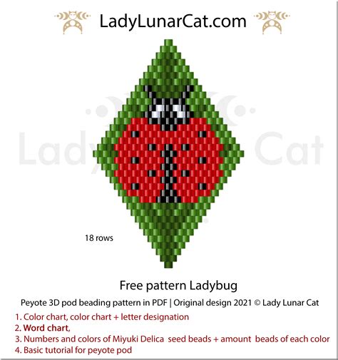 Sale Ladybug Pony Bead Pattern In Stock