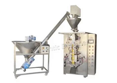 Stainless Steel Auger Quad Seal Pouch Packing Machine For Powder At Best Price In Greater Noida