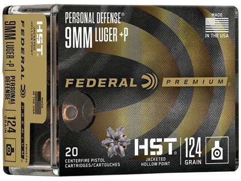 Buy Federal Premium Personal Defense Ammunition 9mm HST