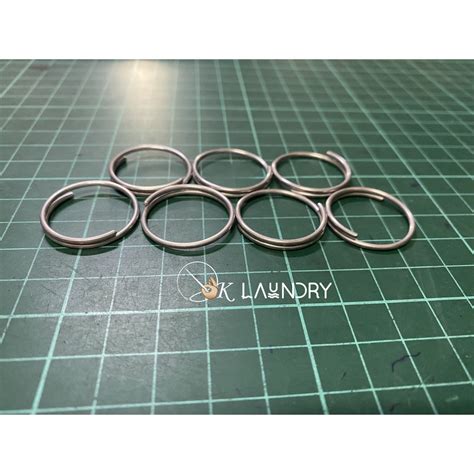 Jual Ring Gantungan Kunci Ulir Besi Tebal Dan Kuat Ukuran Lebar 2 5 Cm