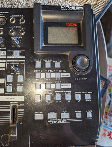 Fostex Mr 8 Mkii Digital Multitrack Recorder Black Mr8 Mk2 Multitracker Tested Ebay