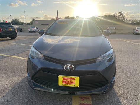 Thrifty Motors 2018 Toyota Corolla Xle Cvt