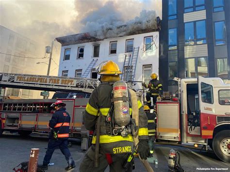 Two-Alarm Fire Damages Philadelphia Buildings - Firefighting News