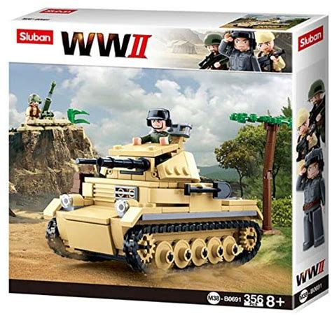 Sluban WW2 – Panzer II Construction Set – Soldiers of Oxfordshire Museum