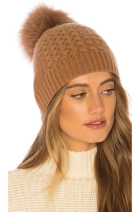 360cashmere Rachel Beanie In Vicuna Revolve