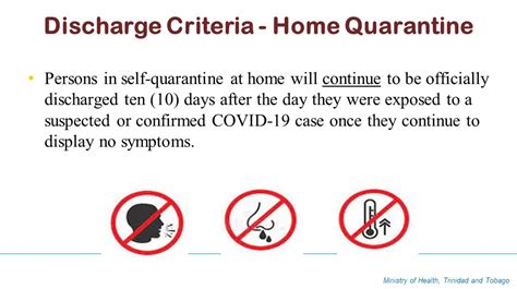 Covid Quarantine Protocols December Th Ministry Of Health