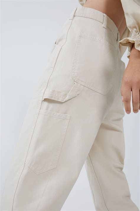 CARGO PANTS View All JEANS WOMAN ZARA United States Linen Pants