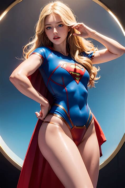 Supergirl Sexy By Evandro Marques Amv Ai Art By Evandromarquesamv On Deviantart