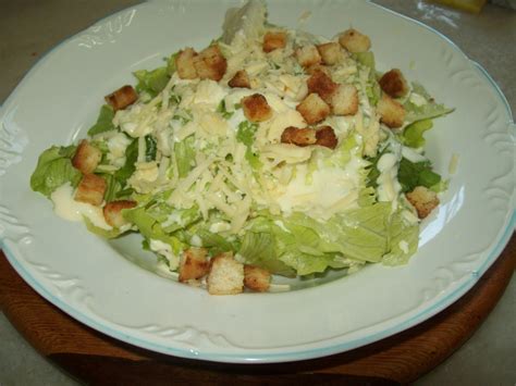 Salada caesar fácil Saladas Receitas