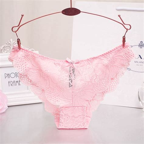 Womens Sexy Full Lace Panties With Big Sizes Xl 7colors High Crotch