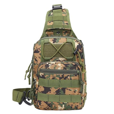 Men S Chest Bag Camouflage Portable Multifunctional Tactical Chest Bag Hepsiburada Global