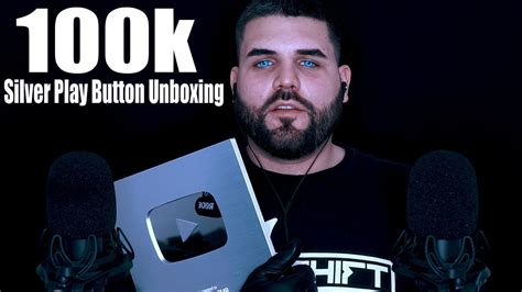 Asmr K Silver Play Button Unboxing Youtube