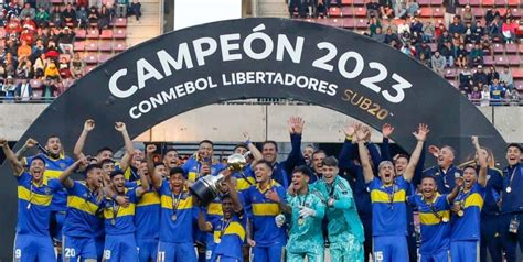 Copa Libertadores Sub Boca Campe N Juveniles