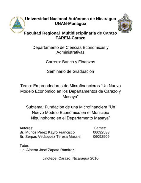 PDF Seminario de Graduación repositorio unan edu nirepositorio unan