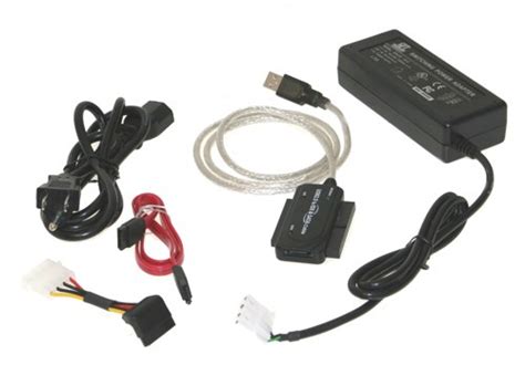 Usb 20 To Ide And Sata Adapter Cable With 2a Power Supply