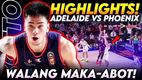 KAI SOTTO HIGHLIGHTS Adelaide 36ers Vs SEM Phoenix YouTube