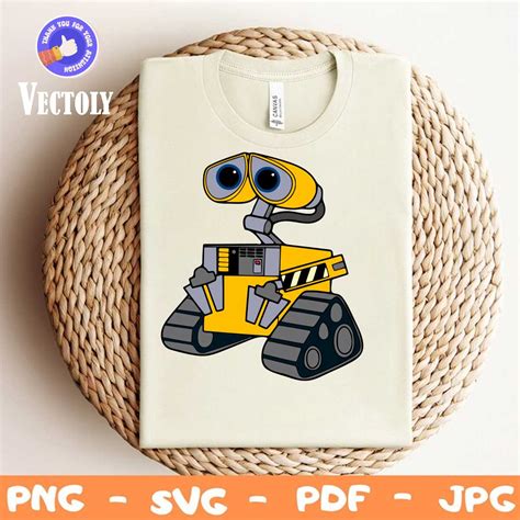 WallE Vector SVG WALLE Svg Disneyland Ears SVG Vector In S Inspire