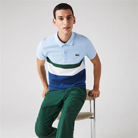 Mua Áo Polo Lacoste Mens Regular Fit Colorblock Cotton Piqué Ph1889