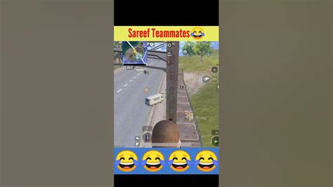 Sareef Teammates 🤣🤣 Wait For End 😂😂bgmi Funny Comentry Shorts Bgmi