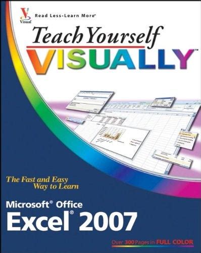 DOWNLOAD Teach Yourself VISUALLY Excel 2007 robinpollardのブログ