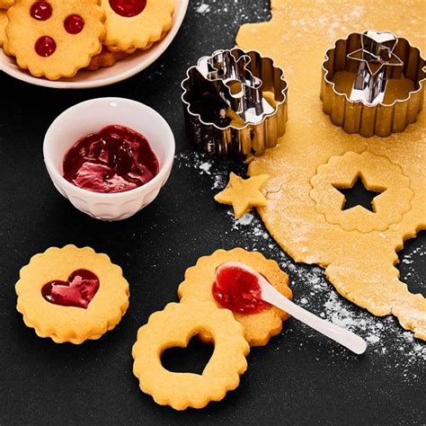 Linzer Koekjes Hartje Uitsteker Rvs 5cm Kopen Thuisbakkerswinkel