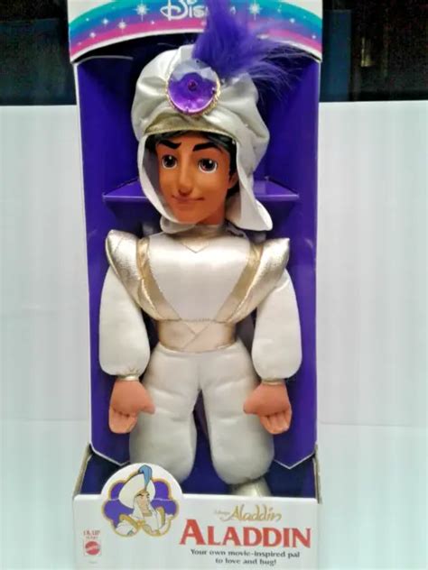 DISNEY MATTEL ALADDIN Prince Ali 15 Plush Doll 1993 Toy 29 34