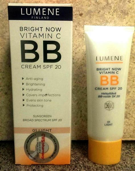 Lumene Bright Now Vitamin C Bb Cream W Spf Broad Spectrum Ml