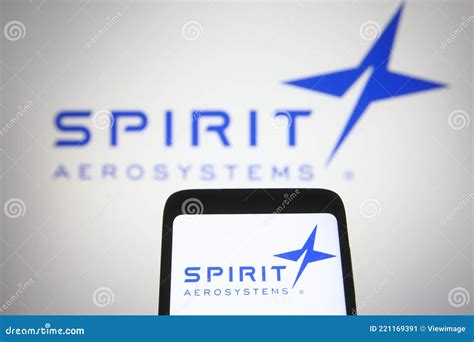 Spirit AeroSystems logo editorial photo. Image of applications - 221169391