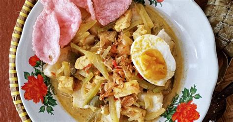 Resep Lontong Sayur Lodeh Labu Siam Oleh Nay S Kitchen Cookpad