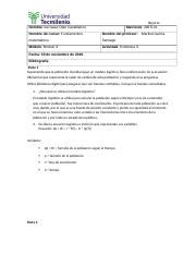 Evidencia Fundamentos Matematicos Esme Docx Reporte Matr Cula