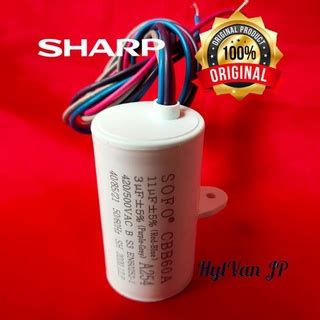 Jual Kapasitor Mesin Cuci Sharp Original 11 3Uf Shopee Indonesia